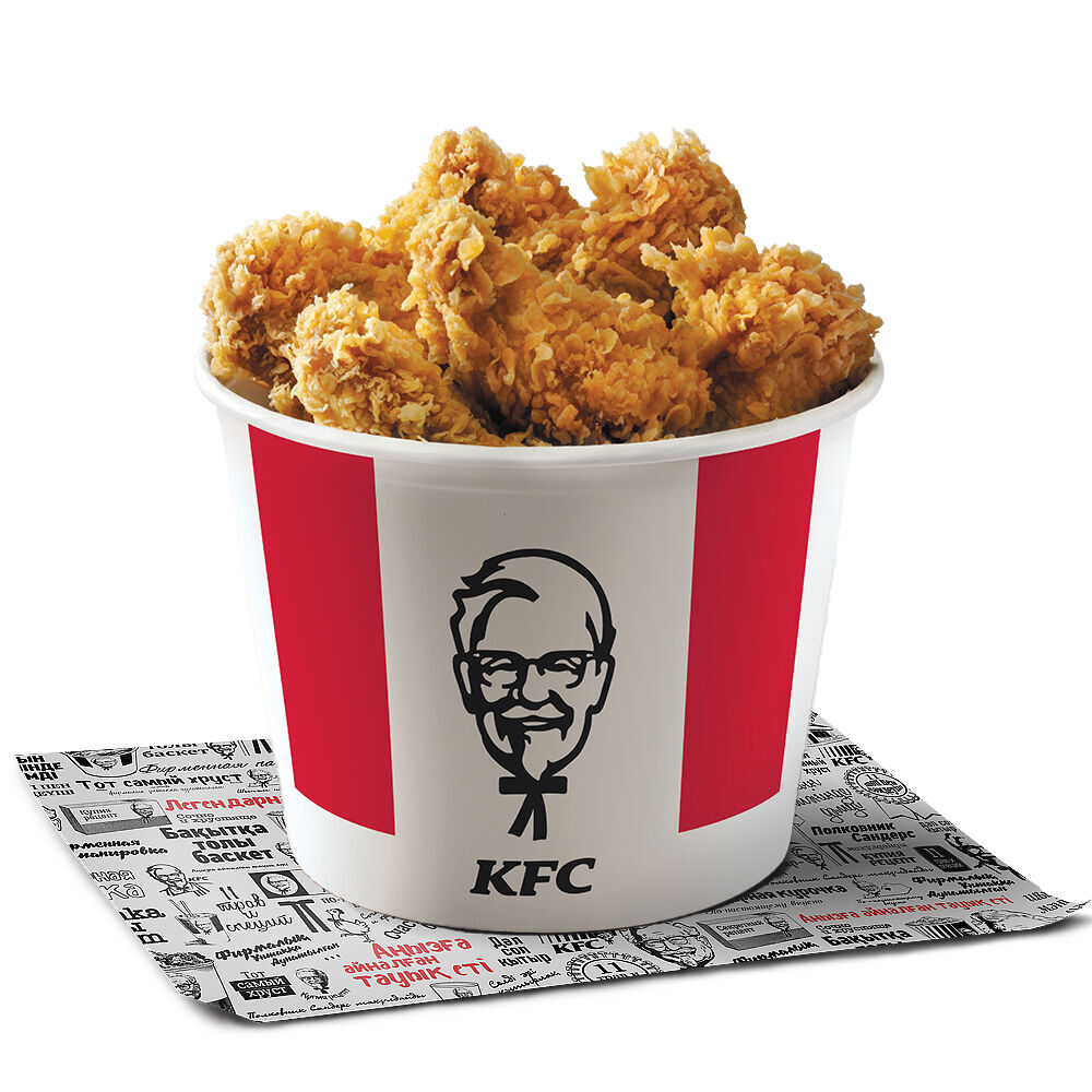 KFC. БАСКЕТ 6 КРЫЛЫШЕК И 4 НОЖКИ